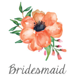 WED-229-023 Floral Bridesmaid Design