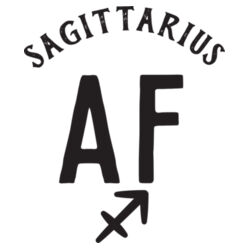 AST-033-023 Sagittarius AF No Show Socks Design