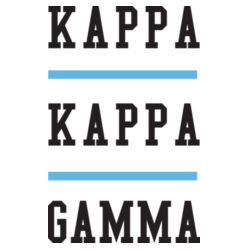 SOR-273-KKG-023 Sorority Name with Stripes No Show Socks - Kappa Kappa Gamma Design