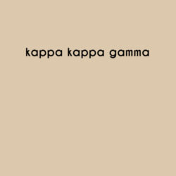 SOR-283-KKG-TLG-NAT - Kappa Kappa Gamma Printed on a Canvas Tote Bag with Bow in Sorority Color Design